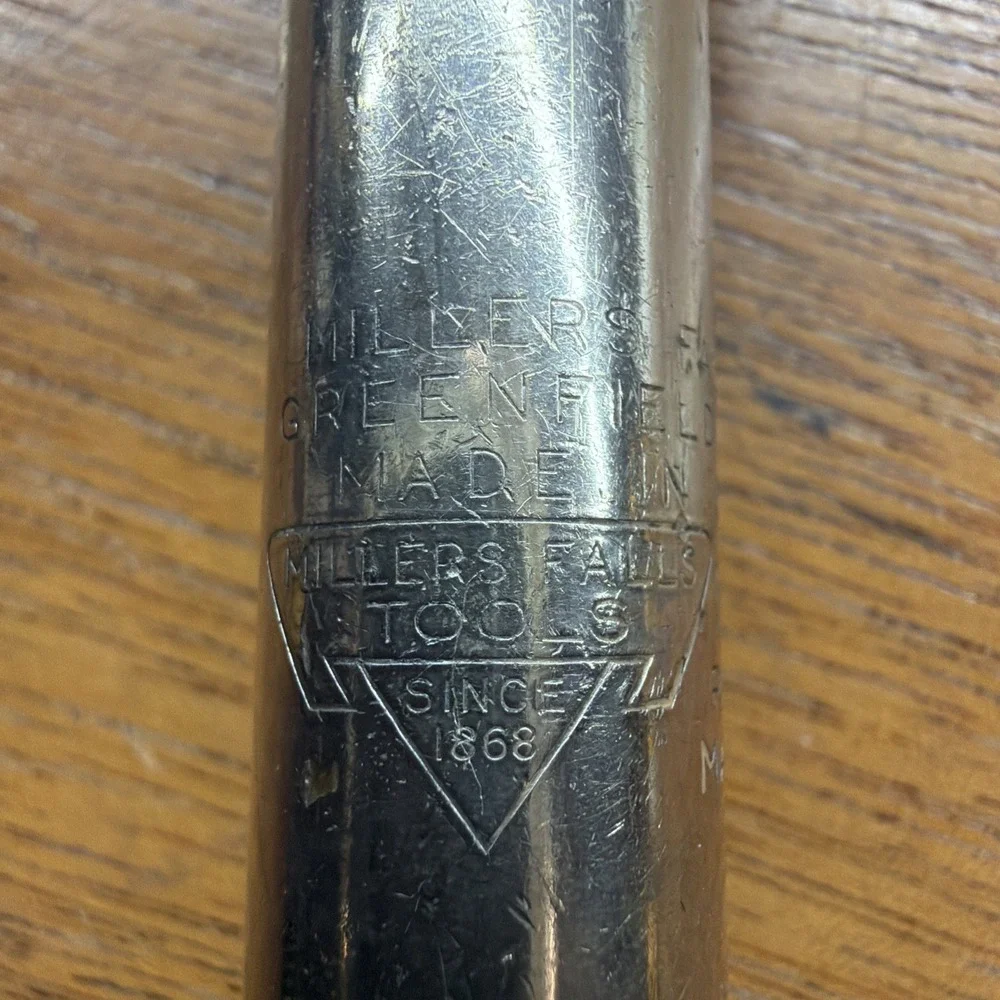 Vintage Millers Falls No 61A Spiral Ratchet Screwdriver 1926 Pat